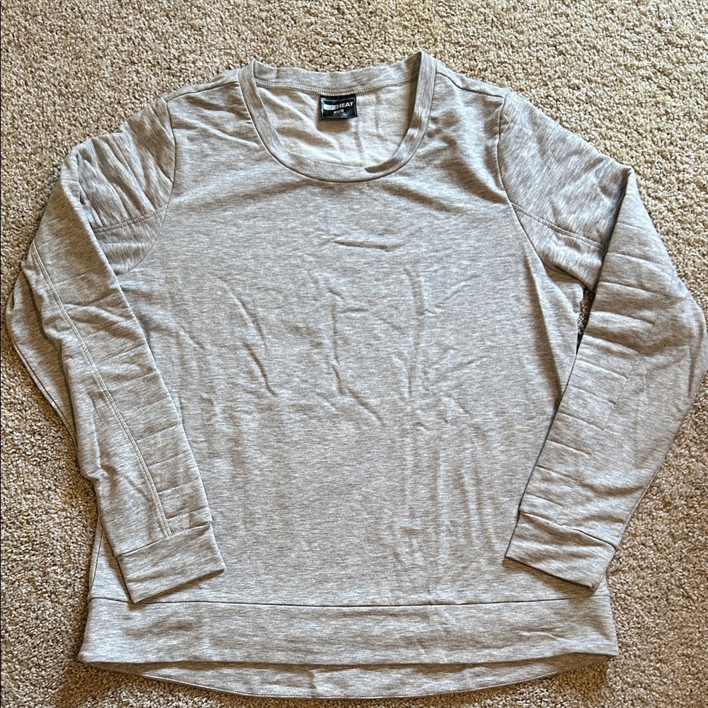 32 Degrees Gray Long Sleeve Top